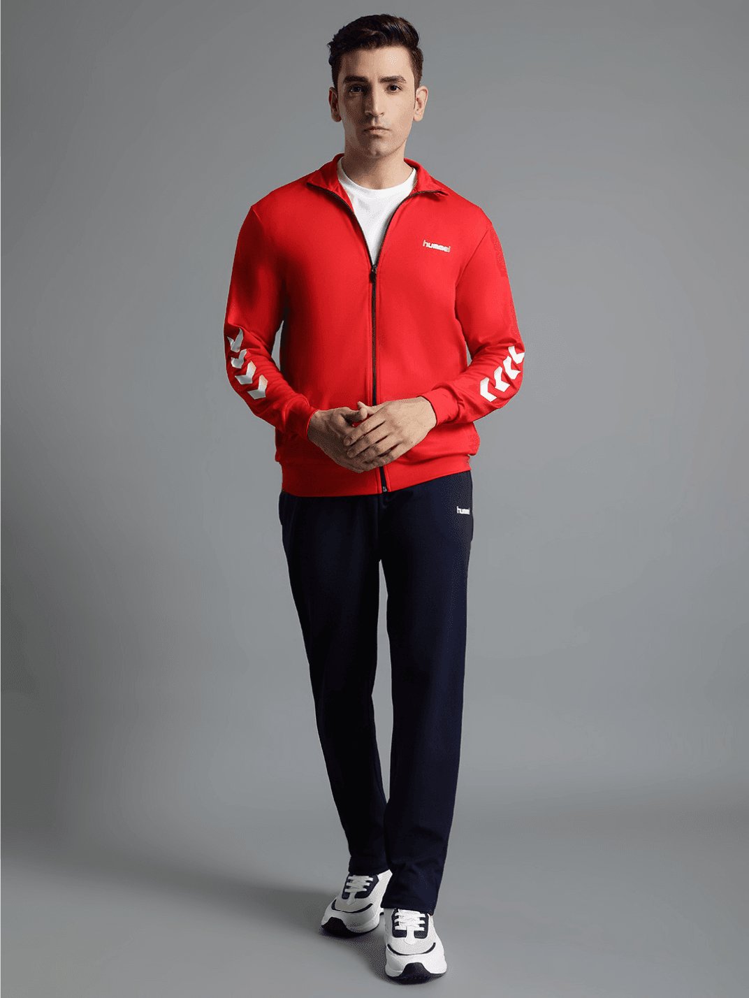 Promo All-Weather Polyester Tracksuit - Hummel India