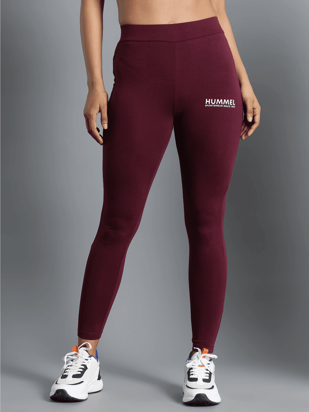 Daily Slim Fit Cotton Elastane Tights - Hummel India