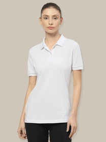 Hummel Kelci Womens White B2B Polo - Hummel India