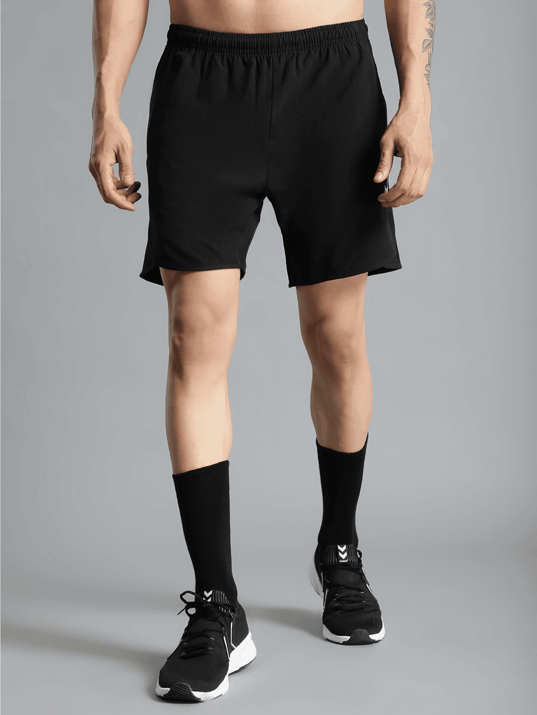 Black Shorts Online Buy Kuro Men Black Shorts Hummel India