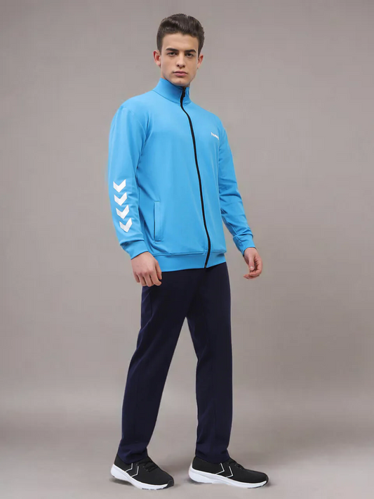 Promo Men's Blue Poly All Weather Tracksuit