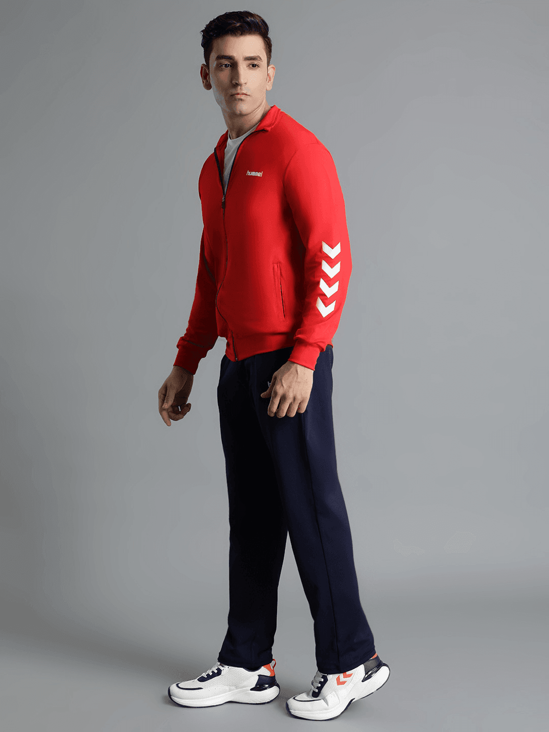 Promo All-Weather Polyester Tracksuit - Hummel India