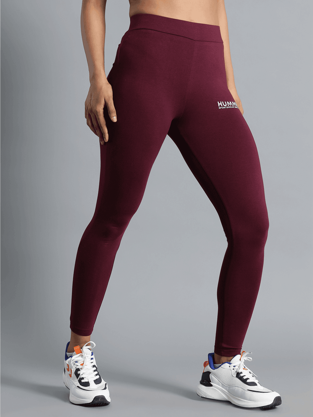 Daily Slim Fit Cotton Elastane Tights - Hummel India