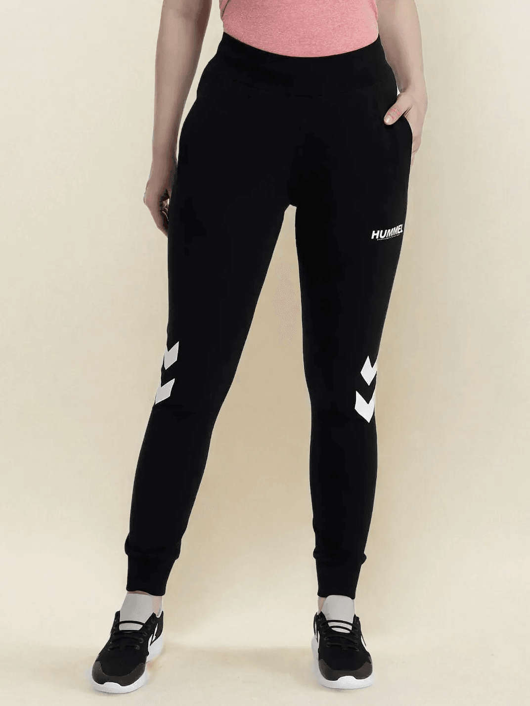 Sandra Cotton Tapered Pant - Hummel India