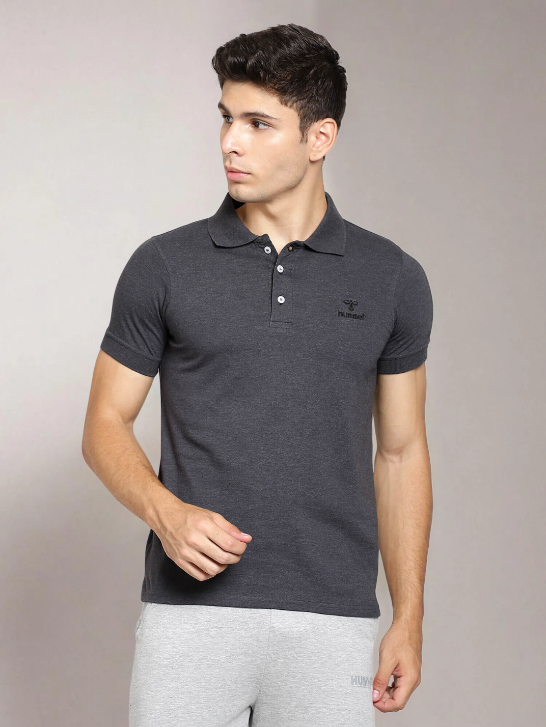 Black polo t shirt online best sale