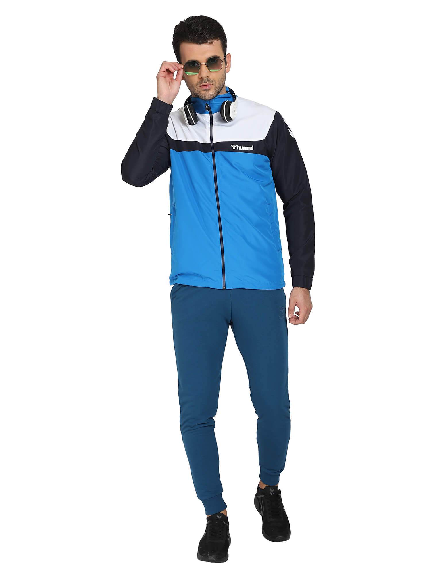 Kenny Men Polyester White Jacket - Hummel India