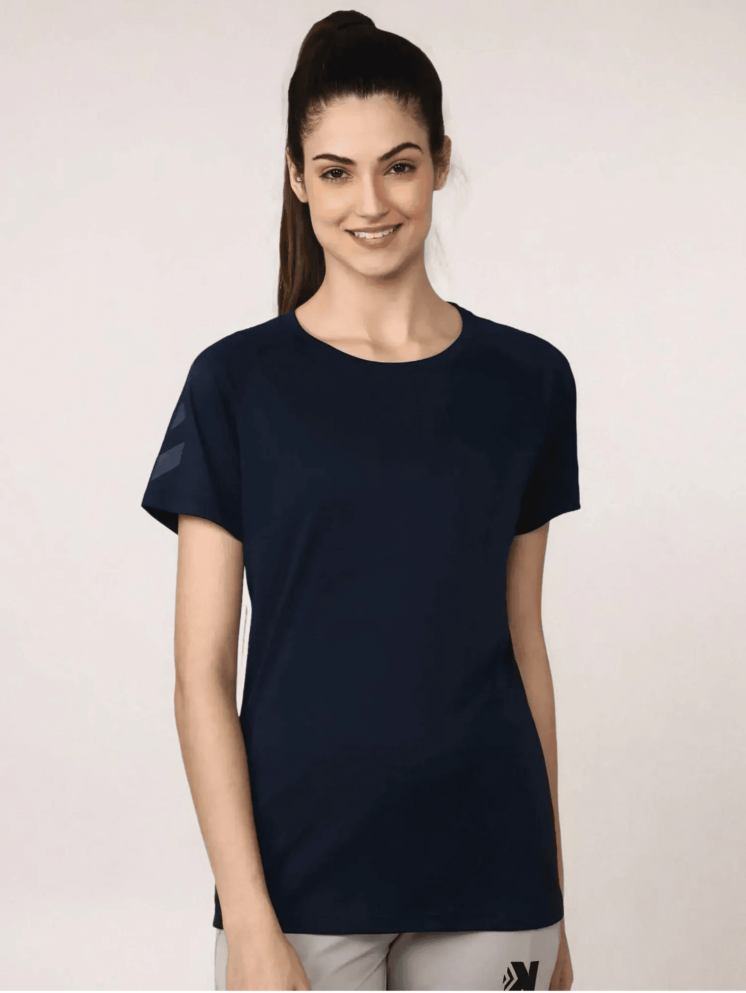 Azure Polyester T-Shirt - Hummel India