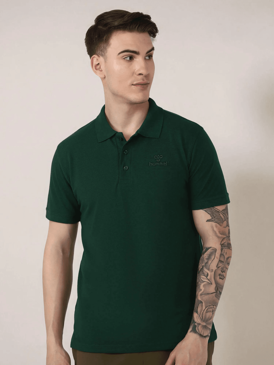 Dany Men Green Polo T Shirt
