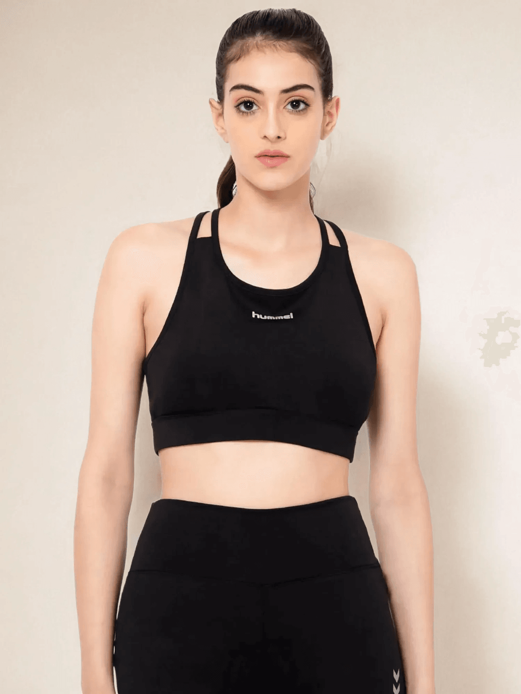 Nigel Poly Spandex Bra - Hummel India