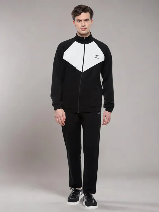 Spike Men's Black & White Track Suit