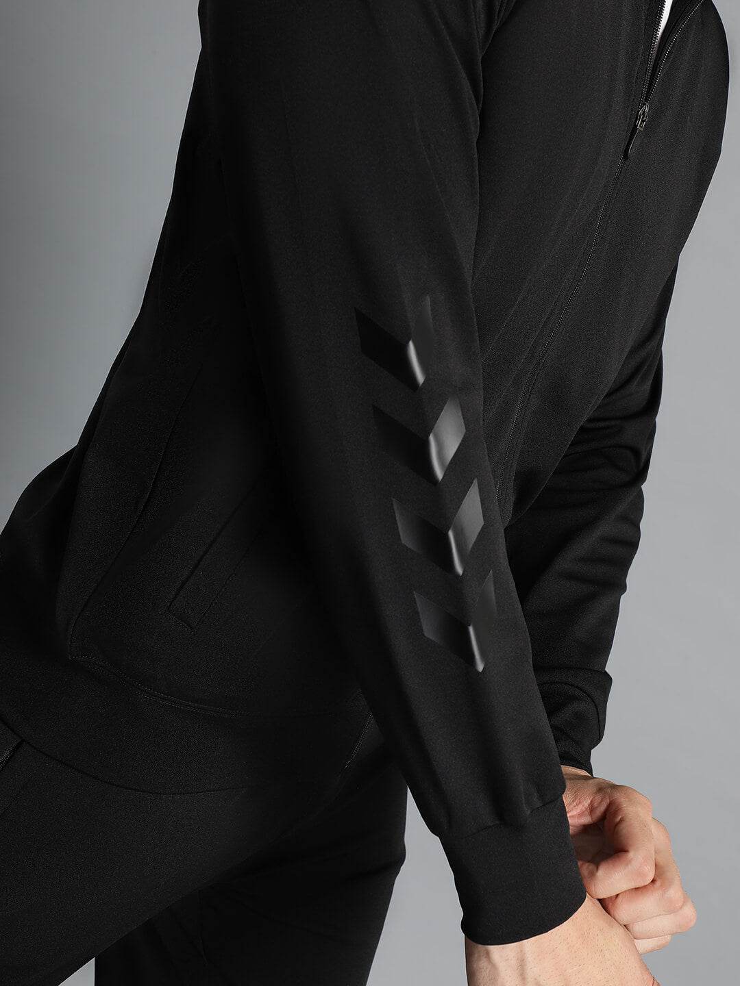 Promo All-Weather Polyester Tracksuit - Hummel India