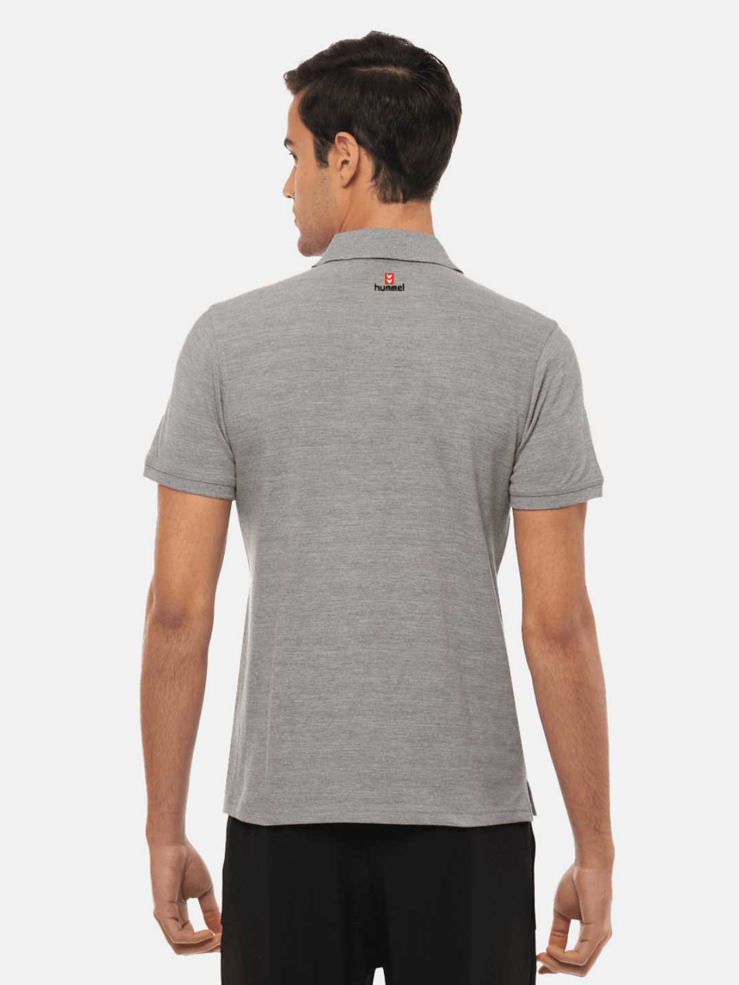 Hummel Men Grey B2B Polo - Hummel India