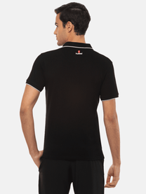 Hummel Men Black B2B Polo Cotton Tipping - Hummel India