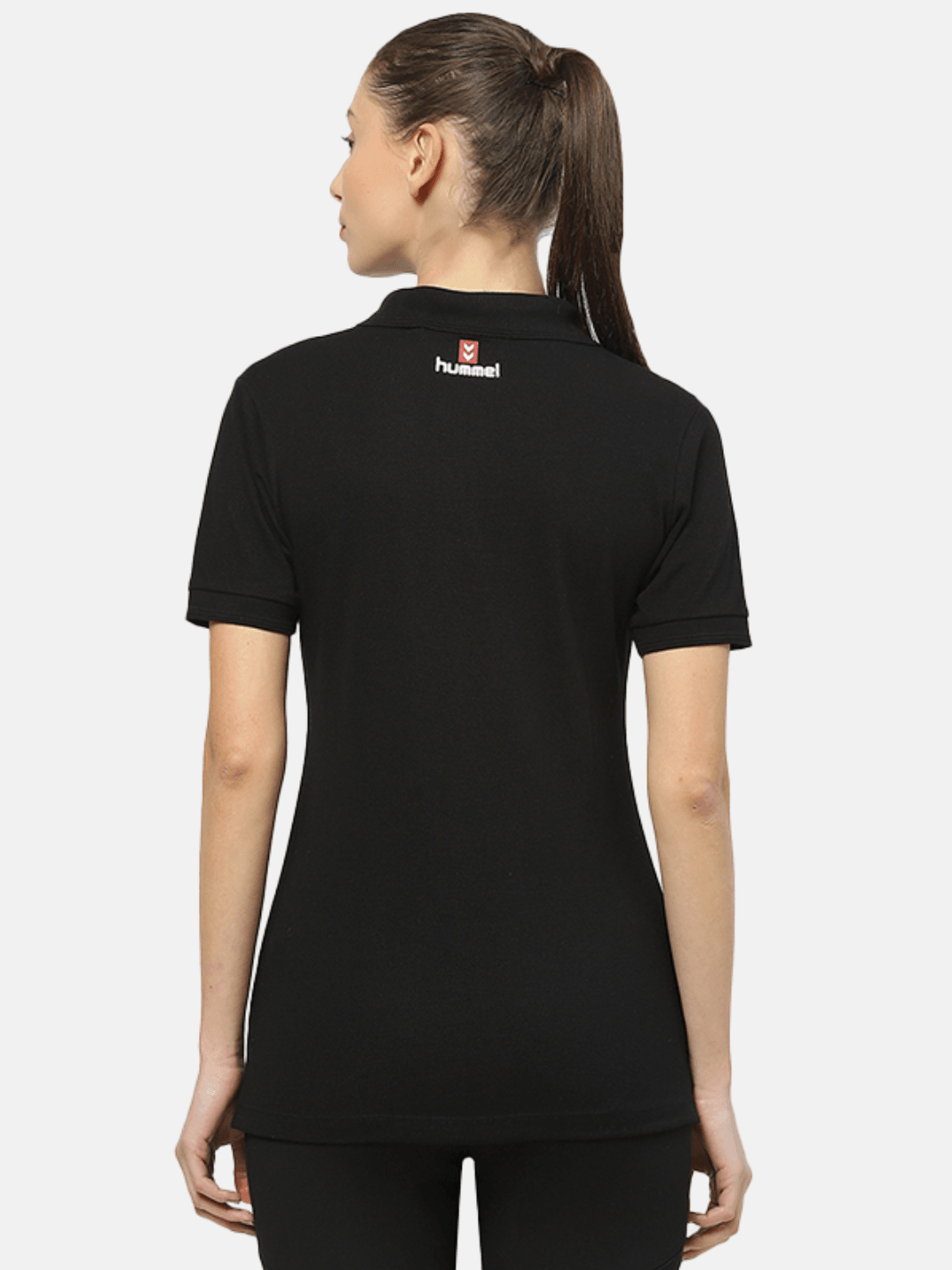 Hummel Kelci Womens Black B2B Polo - Hummel India