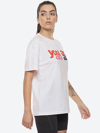 Artist  Women's White Oversized T-shirt