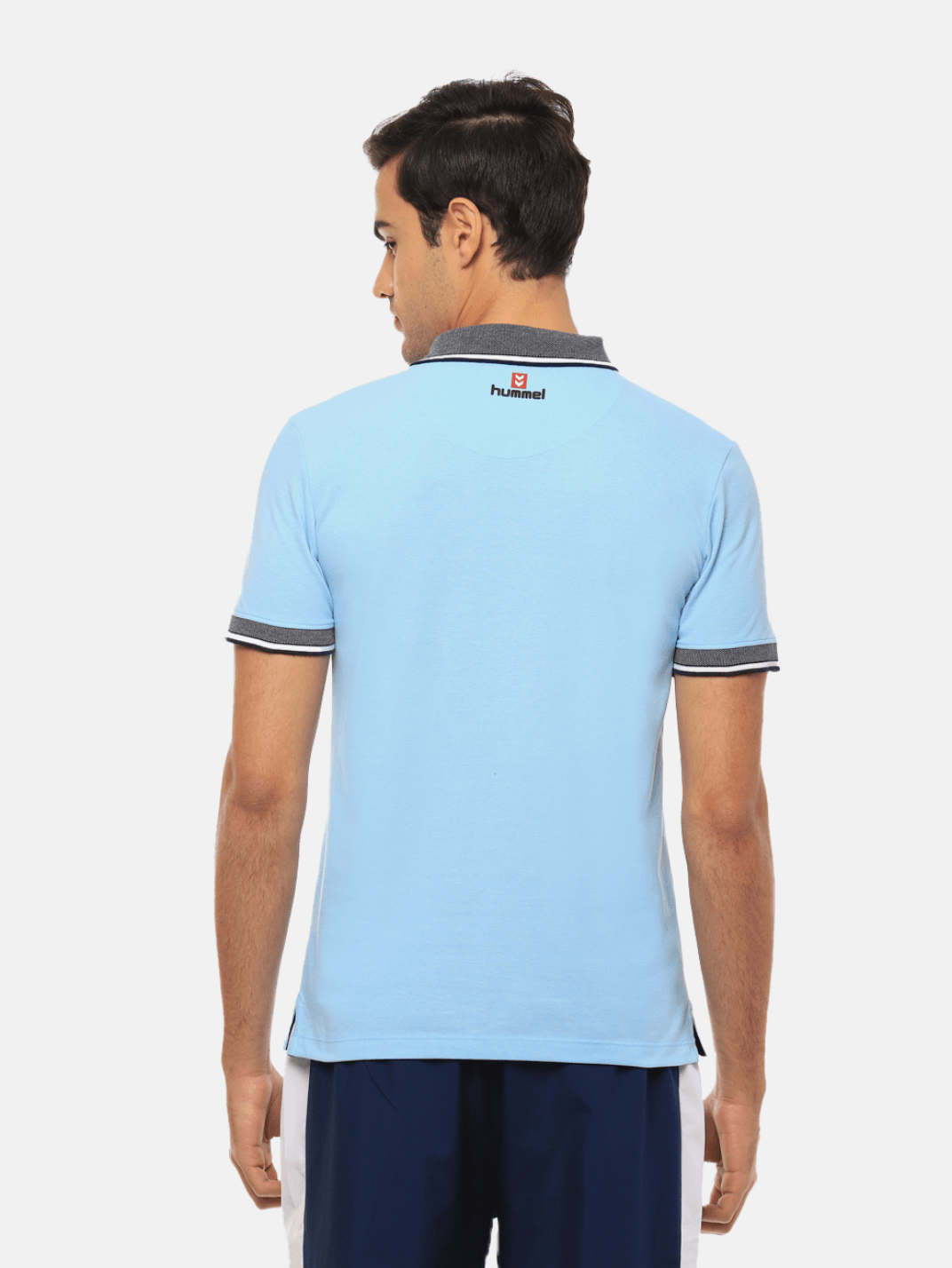 Hummel Eunike Men Blue Tshirt B2B Polo - Hummel India