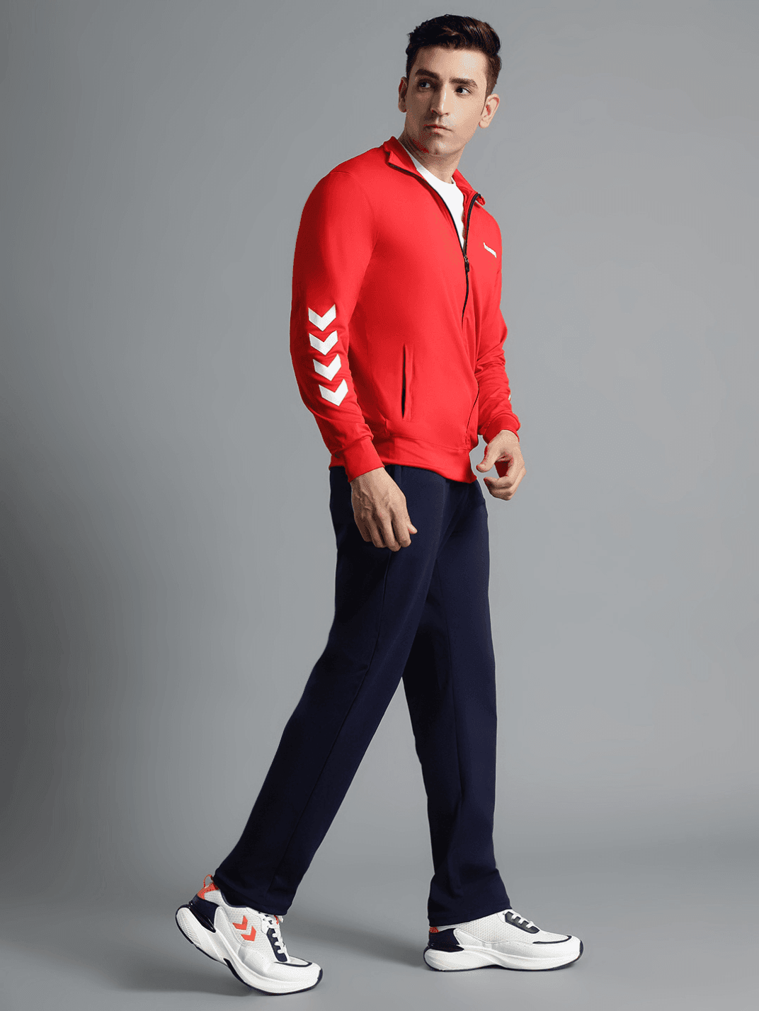Promo All-Weather Polyester Tracksuit - Hummel India