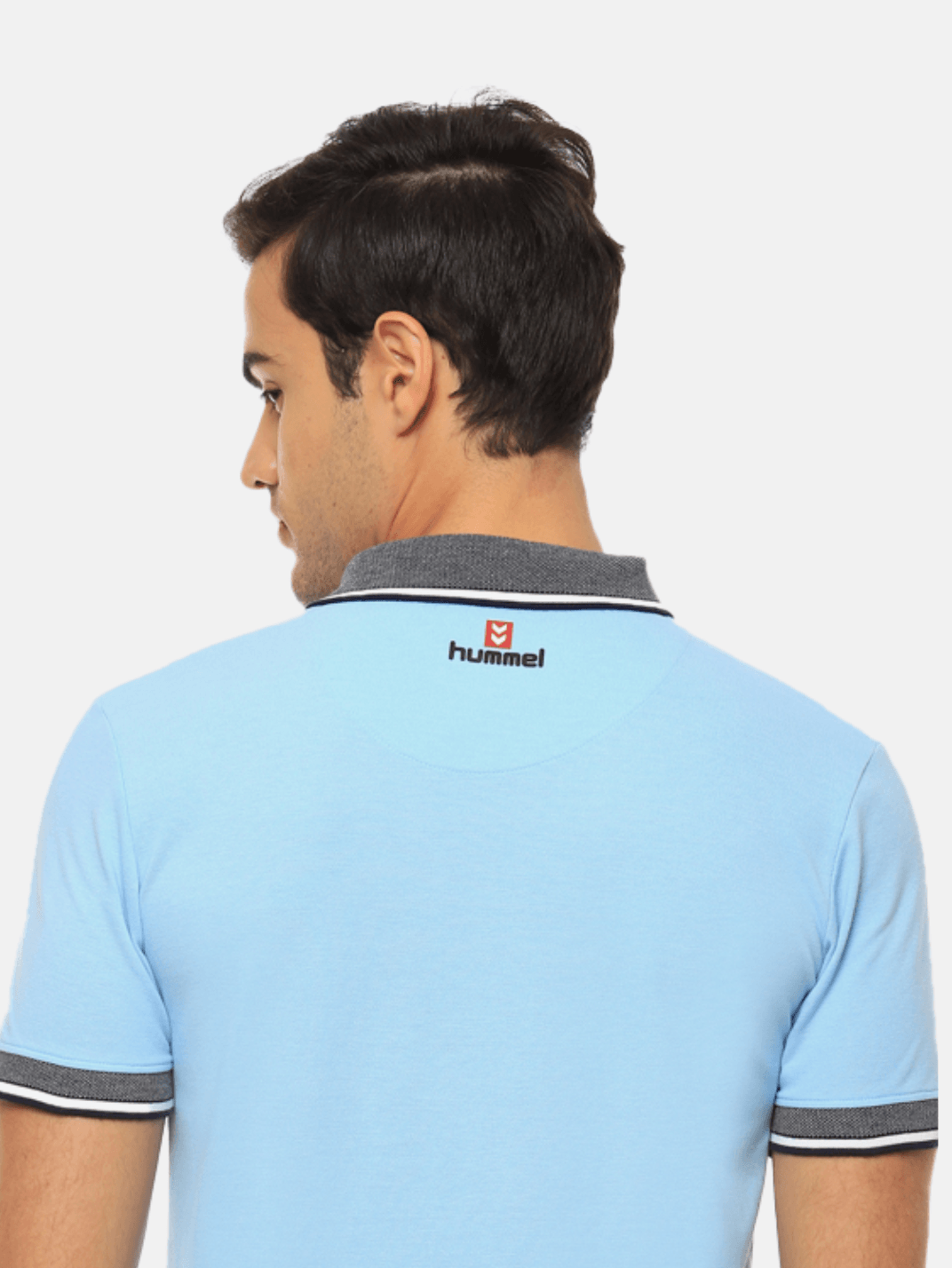 Hummel Eunike Men Blue Tshirt B2B Polo - Hummel India