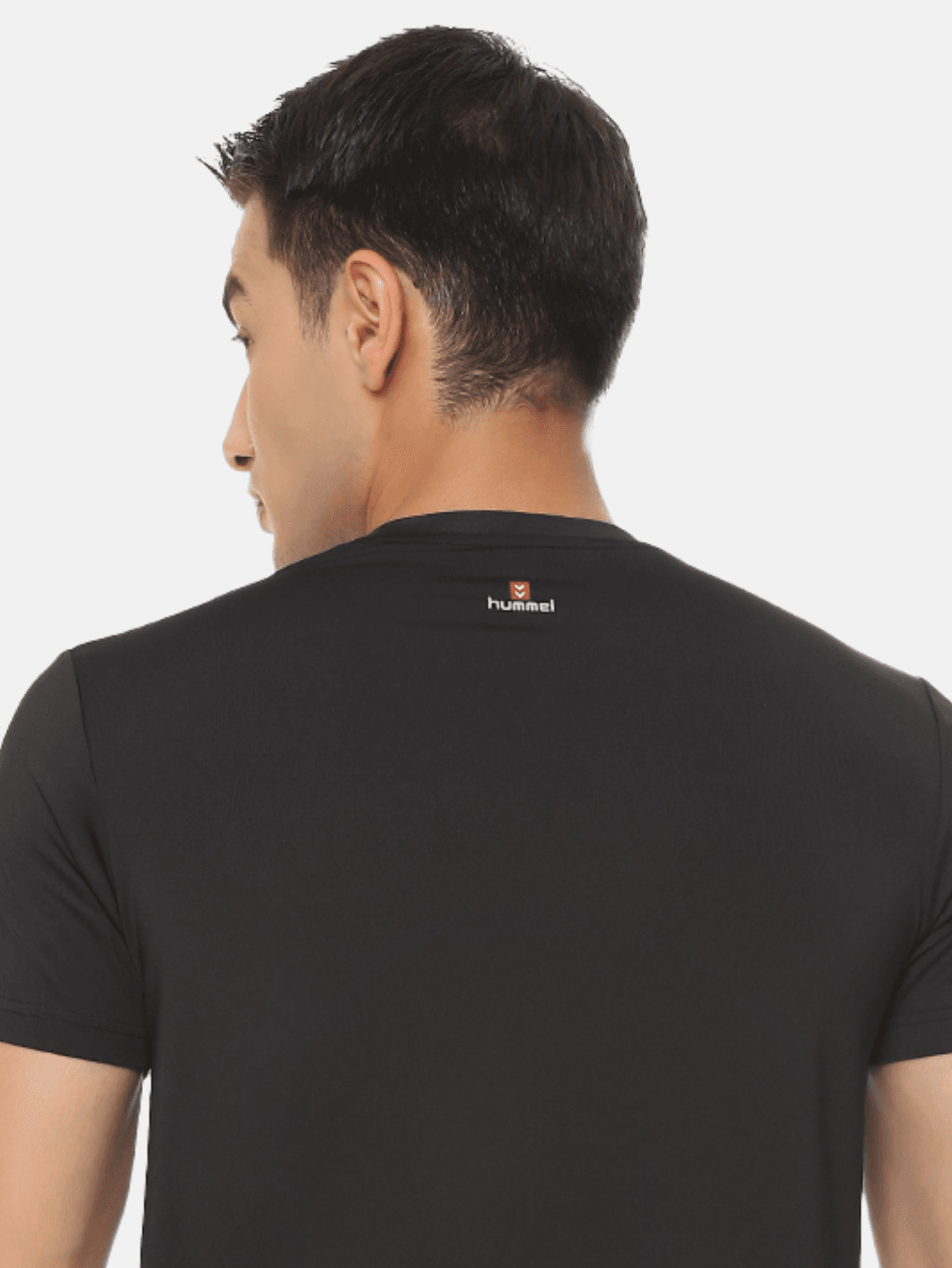 Hummel Genise Men Black Poly T-Shirt - Hummel India