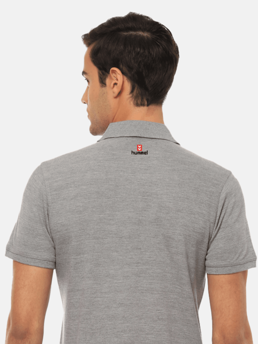 Hummel Men Grey B2B Polo - Hummel India