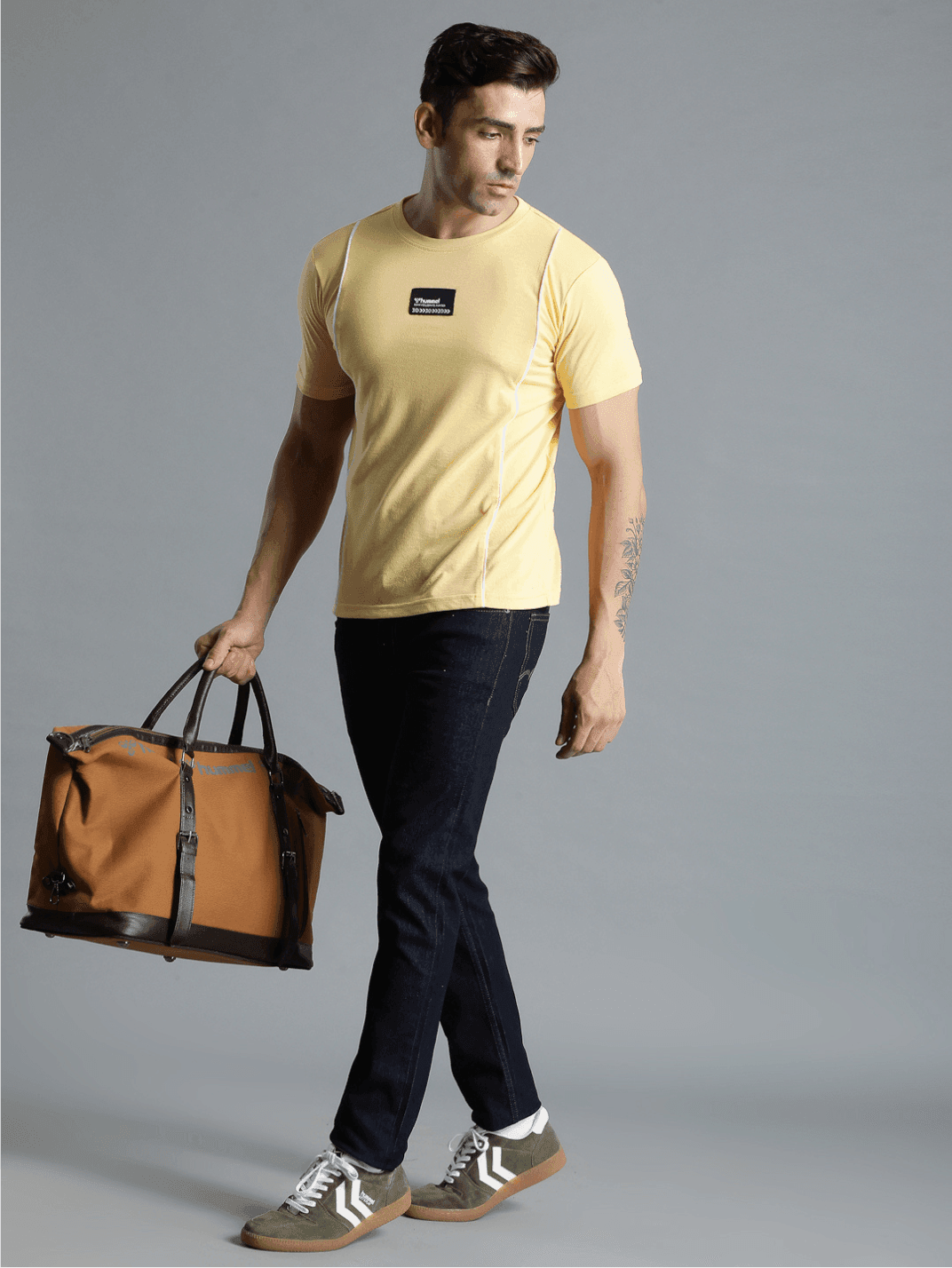 Ivan Cotton Poly T-Shirt - Hummel India