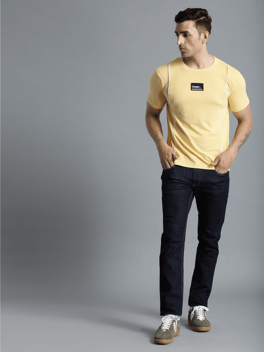 Ivan Cotton Poly T-Shirt - Hummel India