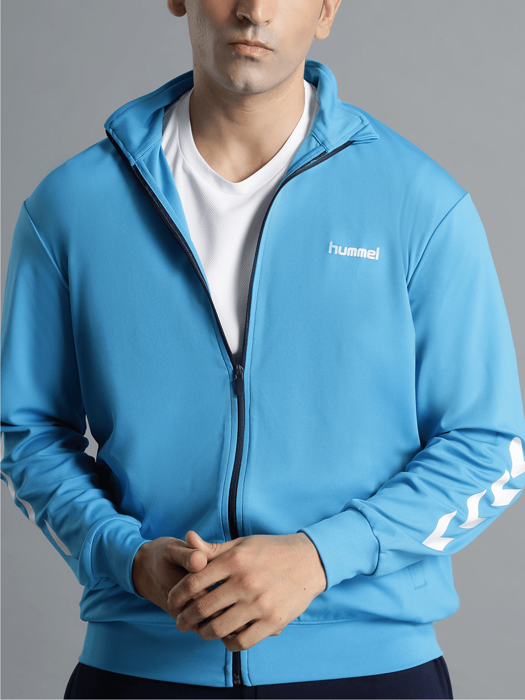 Promo All-Weather Polyester Tracksuit - Hummel India