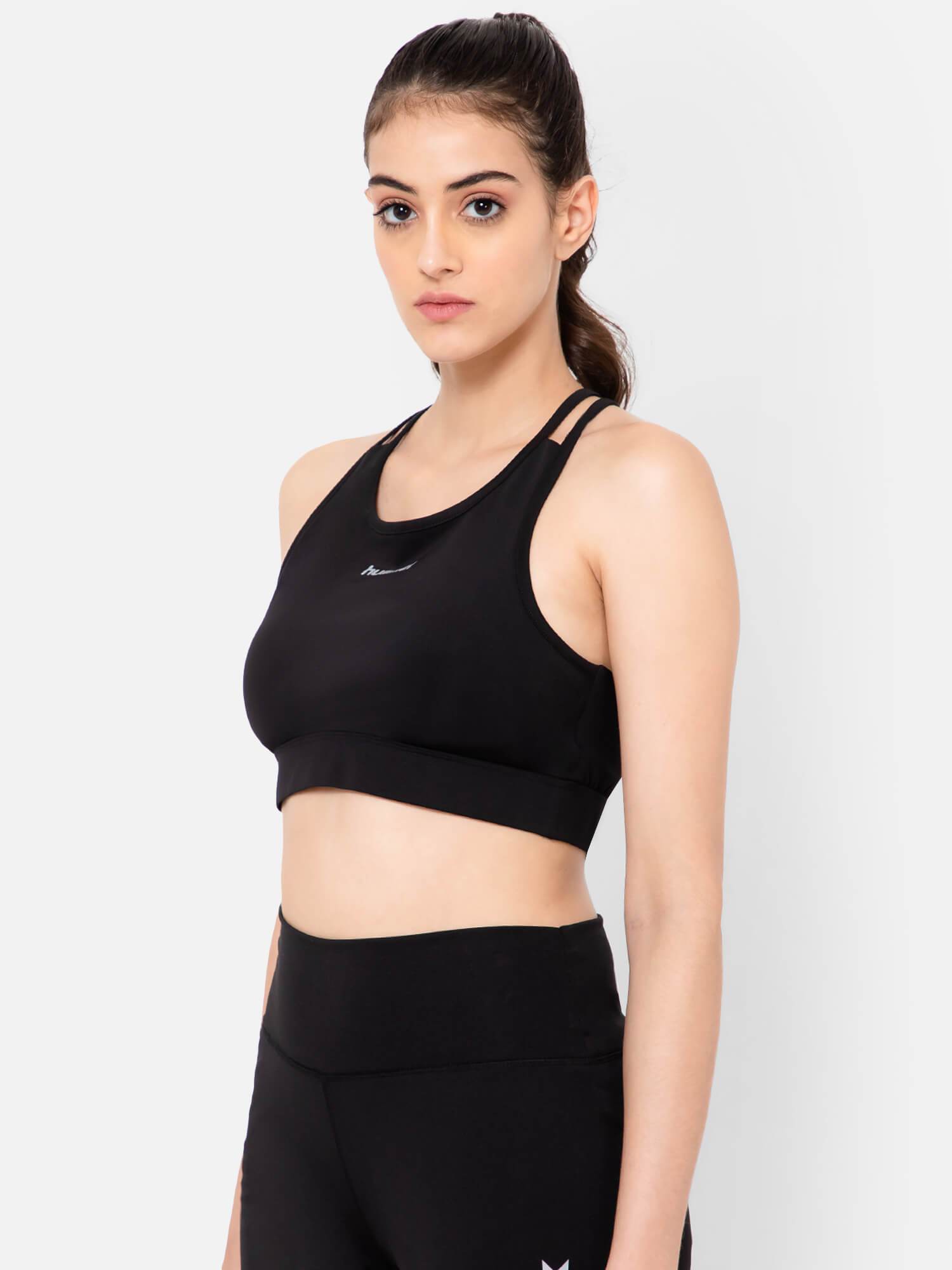 Nigel Poly Spandex Bra - Hummel India