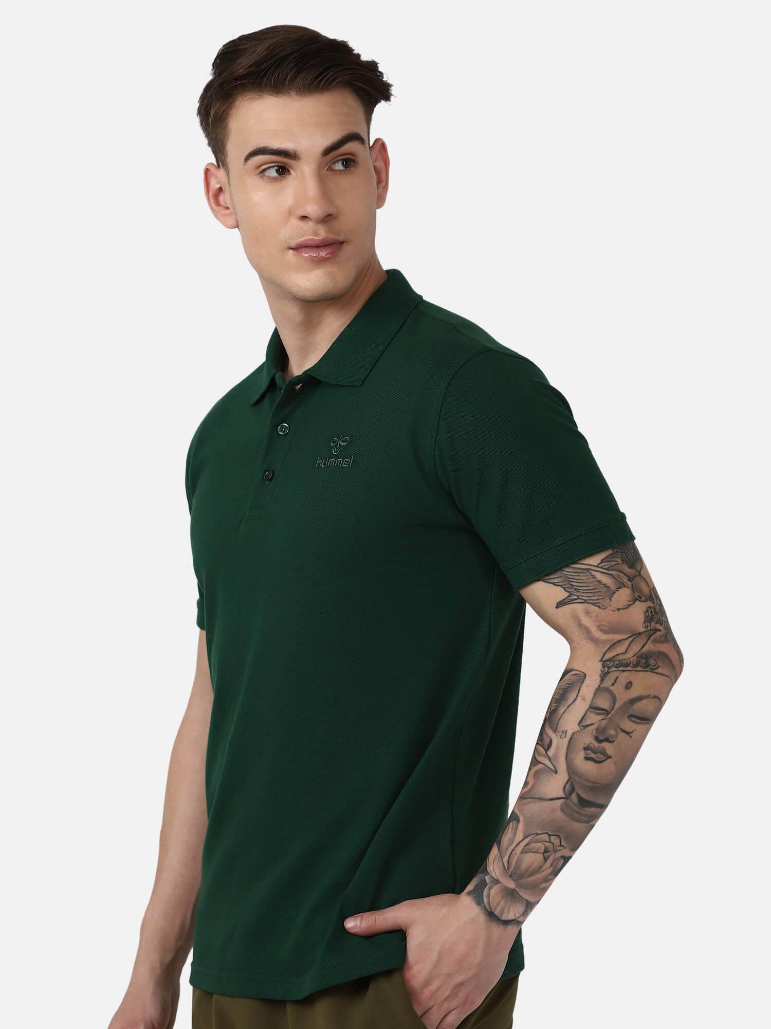 Dany Poly Cotton Polo T-Shirt - Hummel India