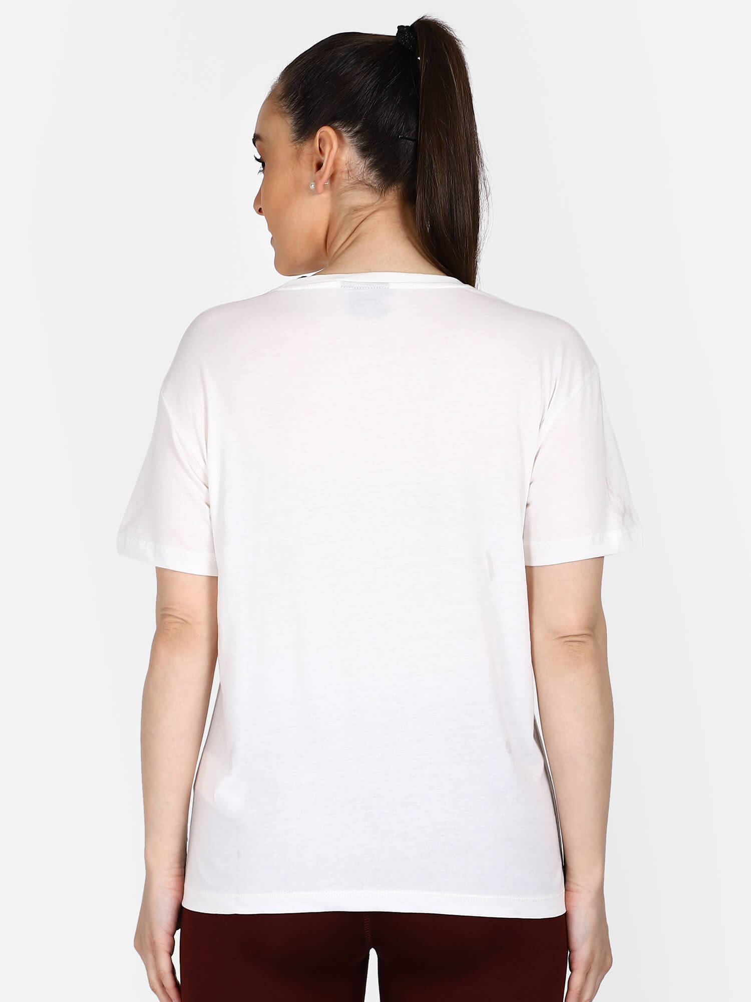 Caladria White T-Shirt for Women