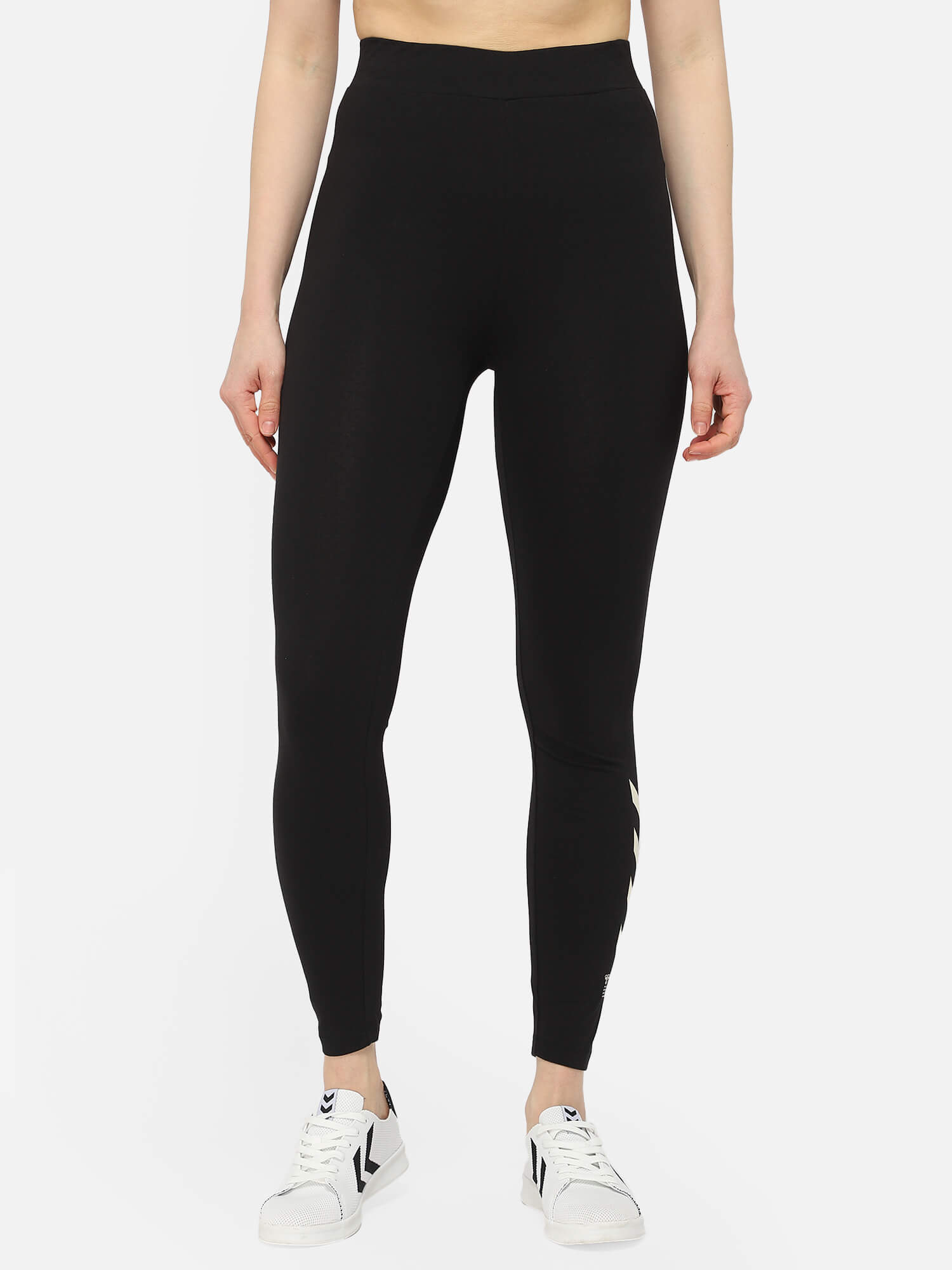 Cate High Waist Black Tights for Women