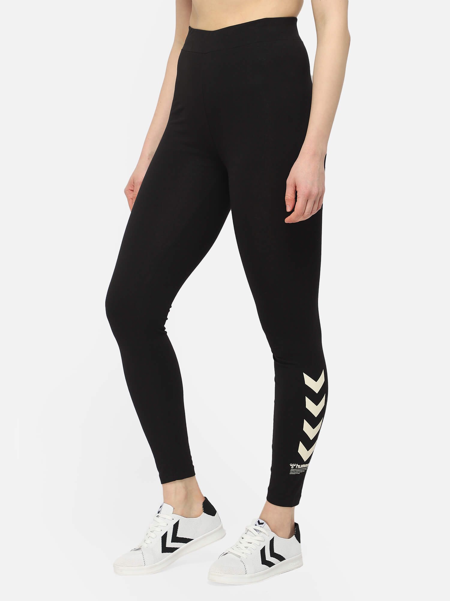Cate High Waist Black Tights for Women