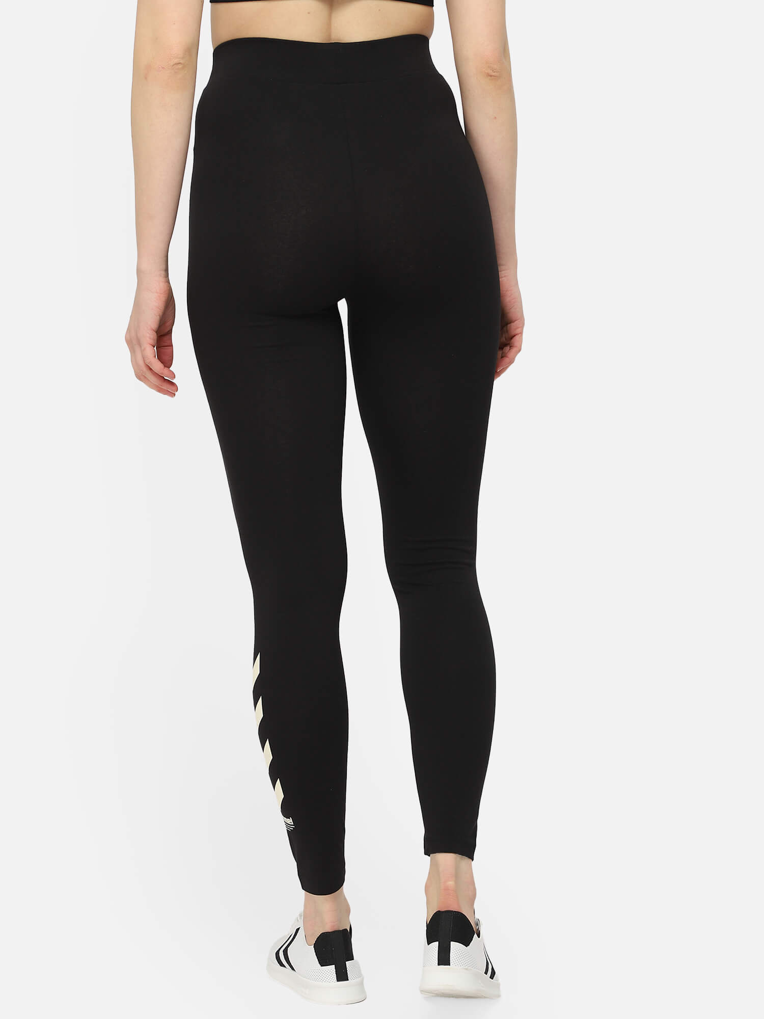 Cate High Waist Black Tights for Women