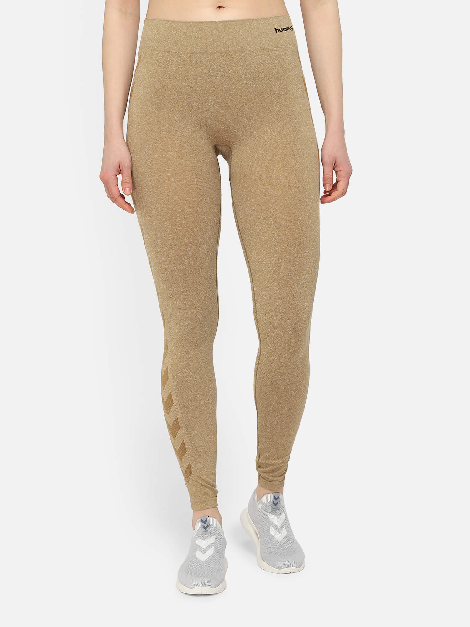 Classic Bee Ci Seamless Brown Tights for Women