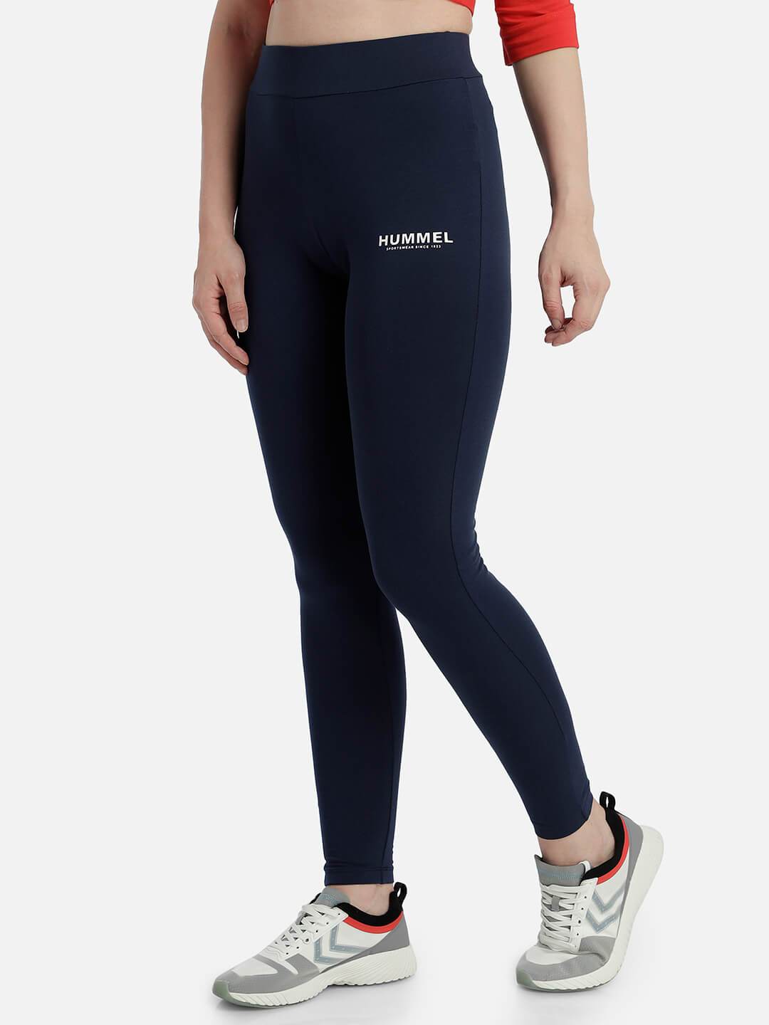 Daily Slim Fit Cotton Elastane Tights - Hummel India