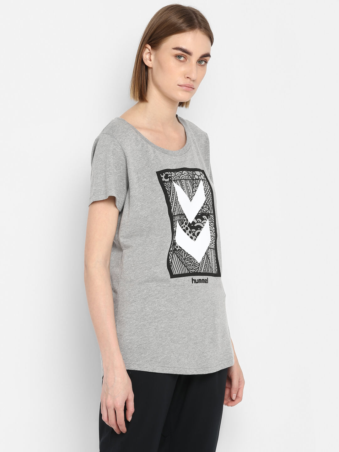 Isla Grey T-Shirt for Women