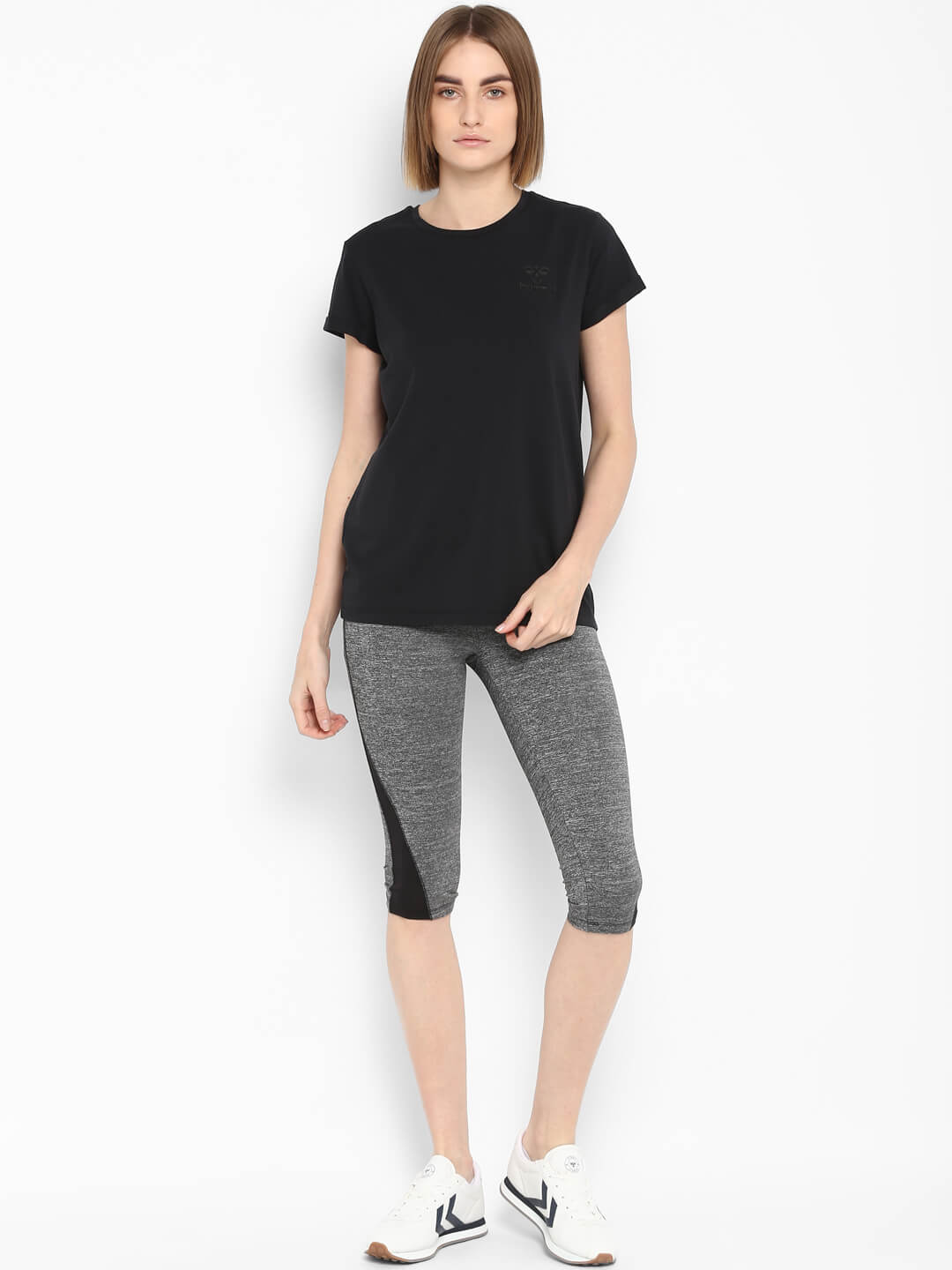 Isobella Black T-Shirt for Women