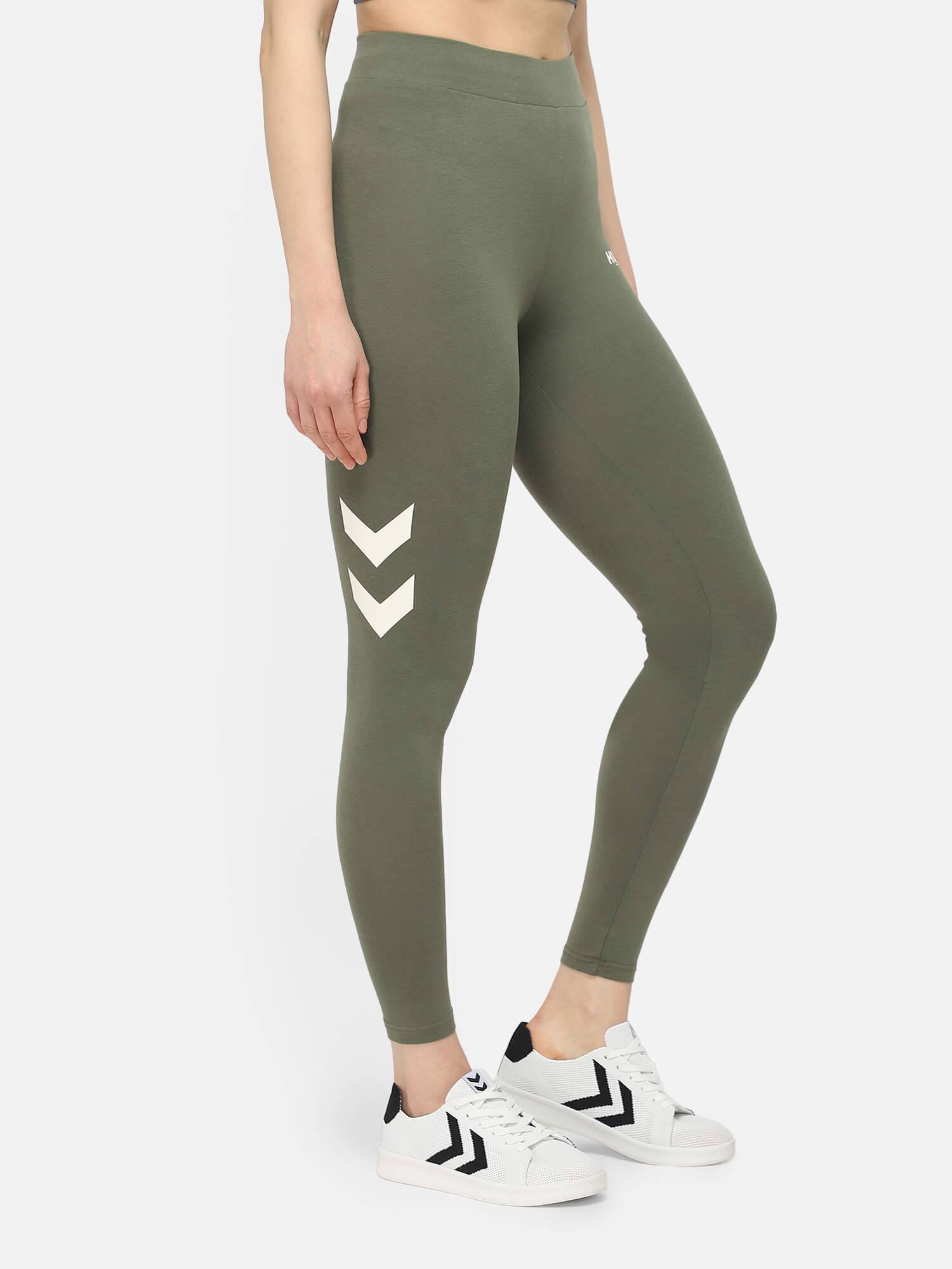 Legacy High Waist Green Tights for Women