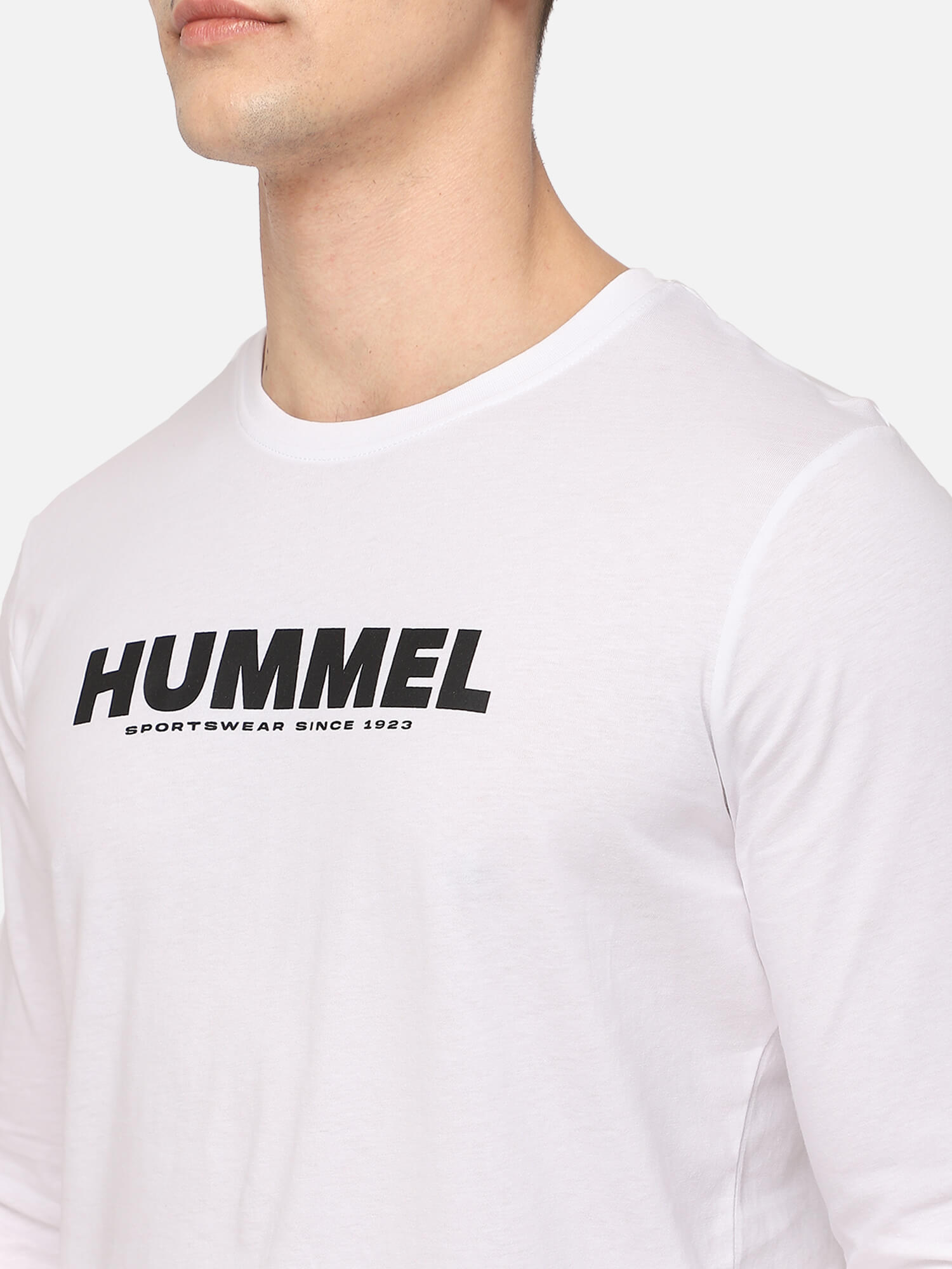Legacy Long Sleeve White T-Shirts for Men