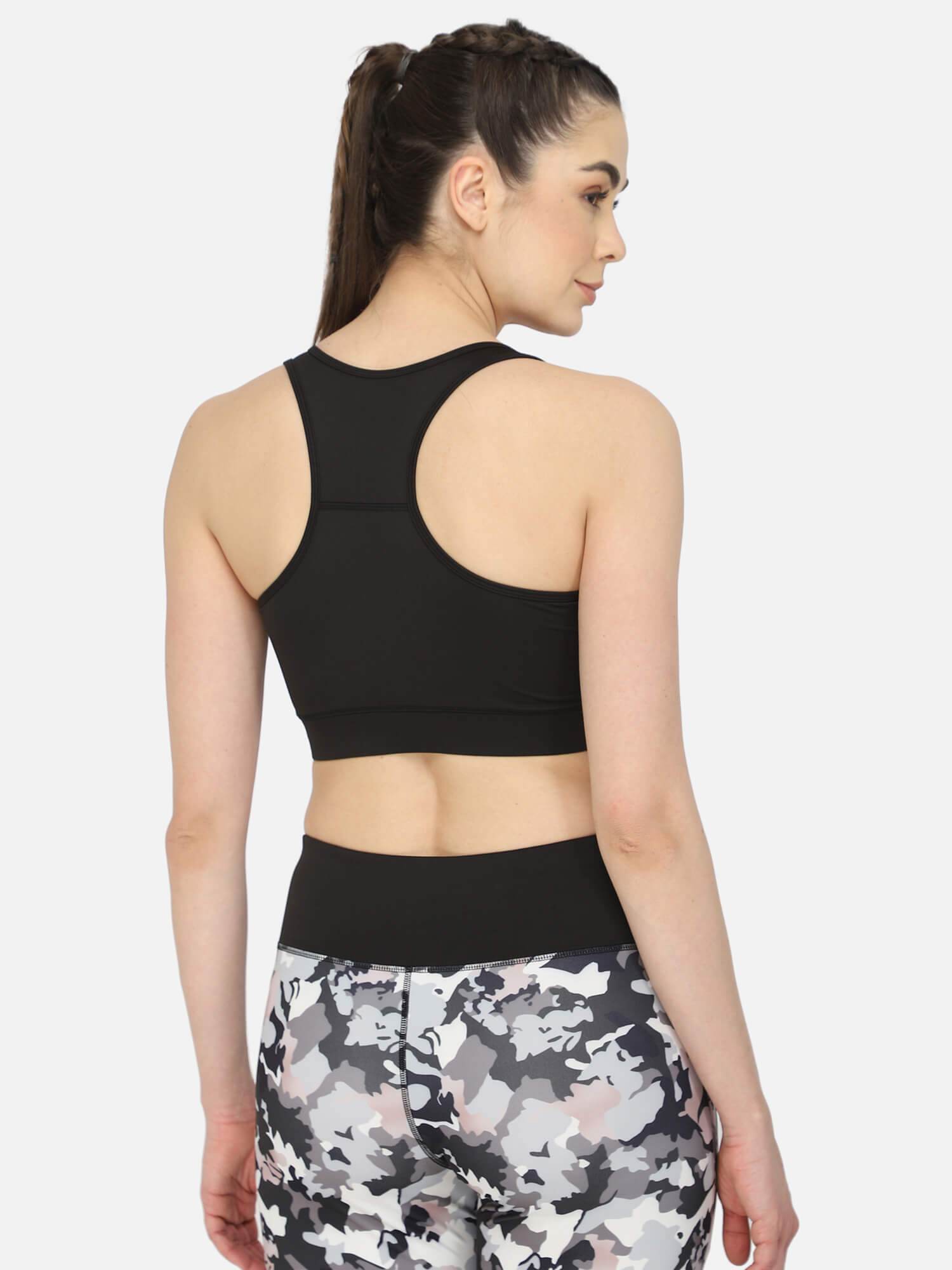 Mia Poly Elastane Bra - Hummel India