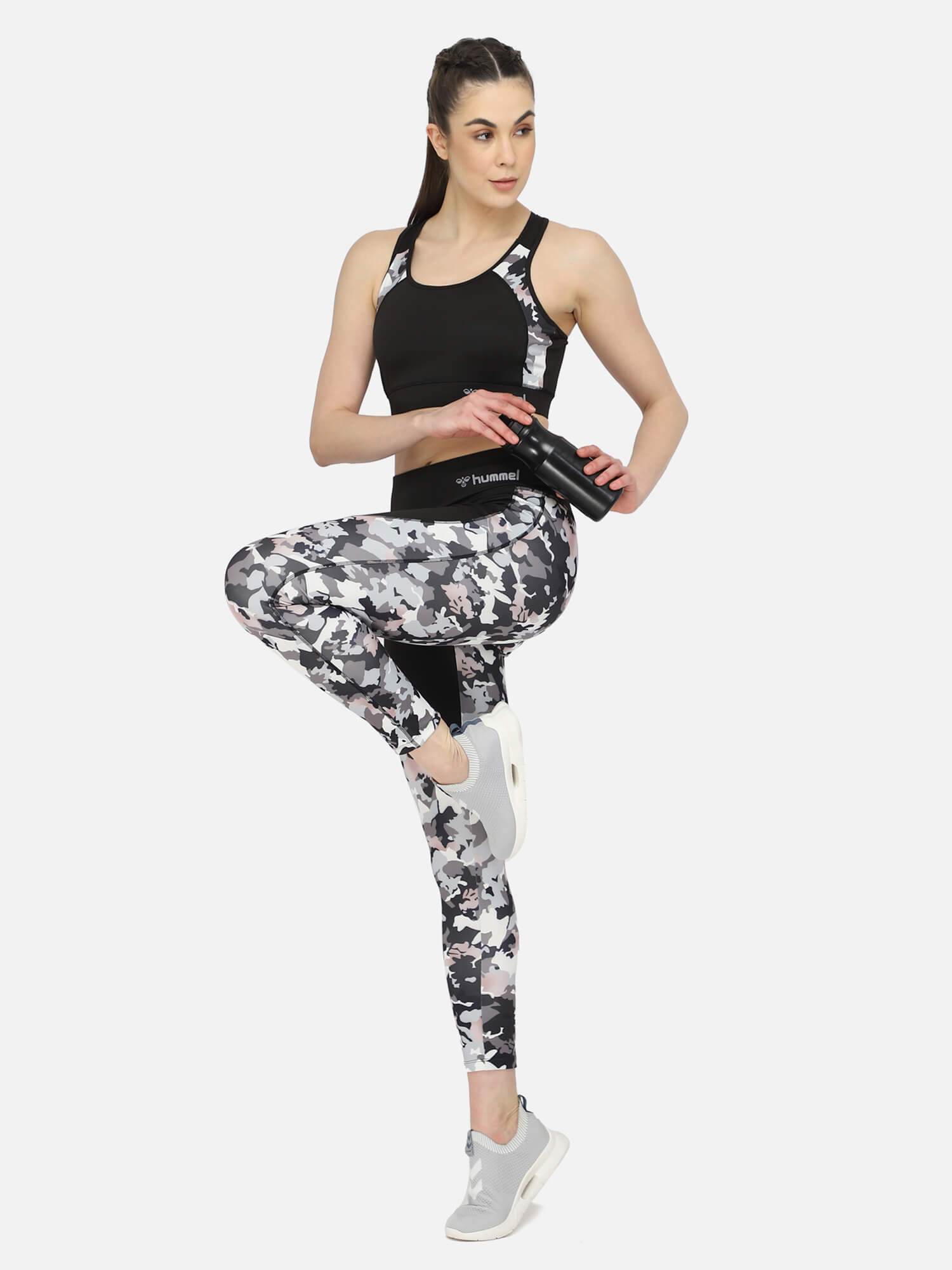 Mia Slim Fit Poly Elastane Tights - Hummel India