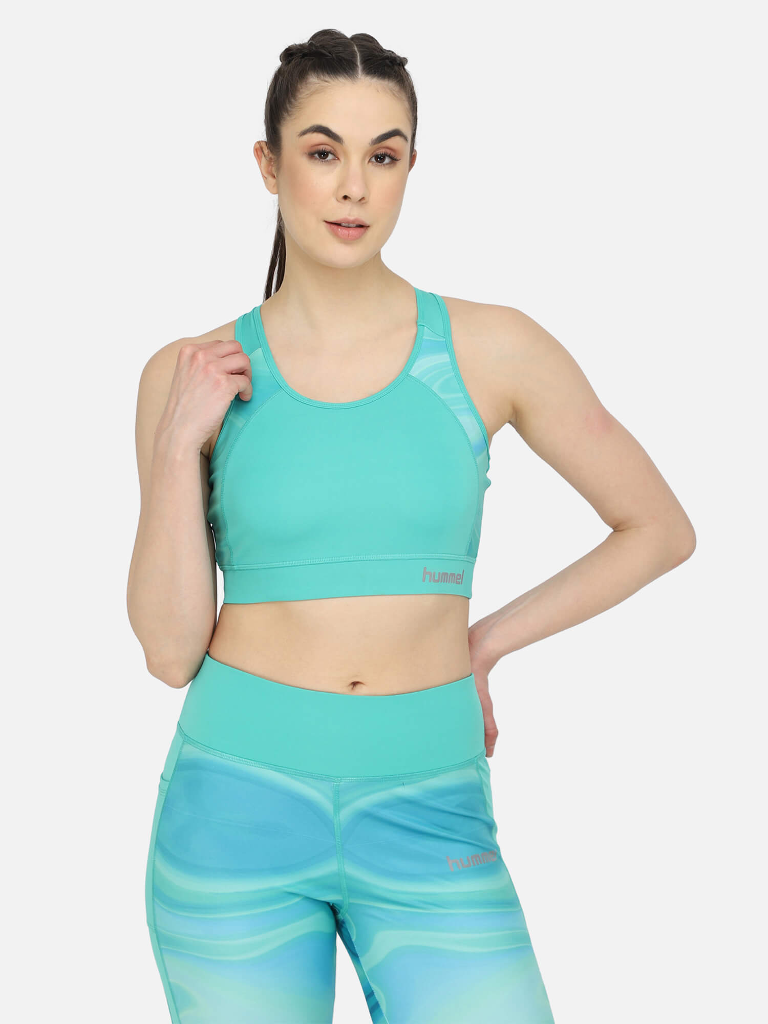 Petra Green Bra for Women