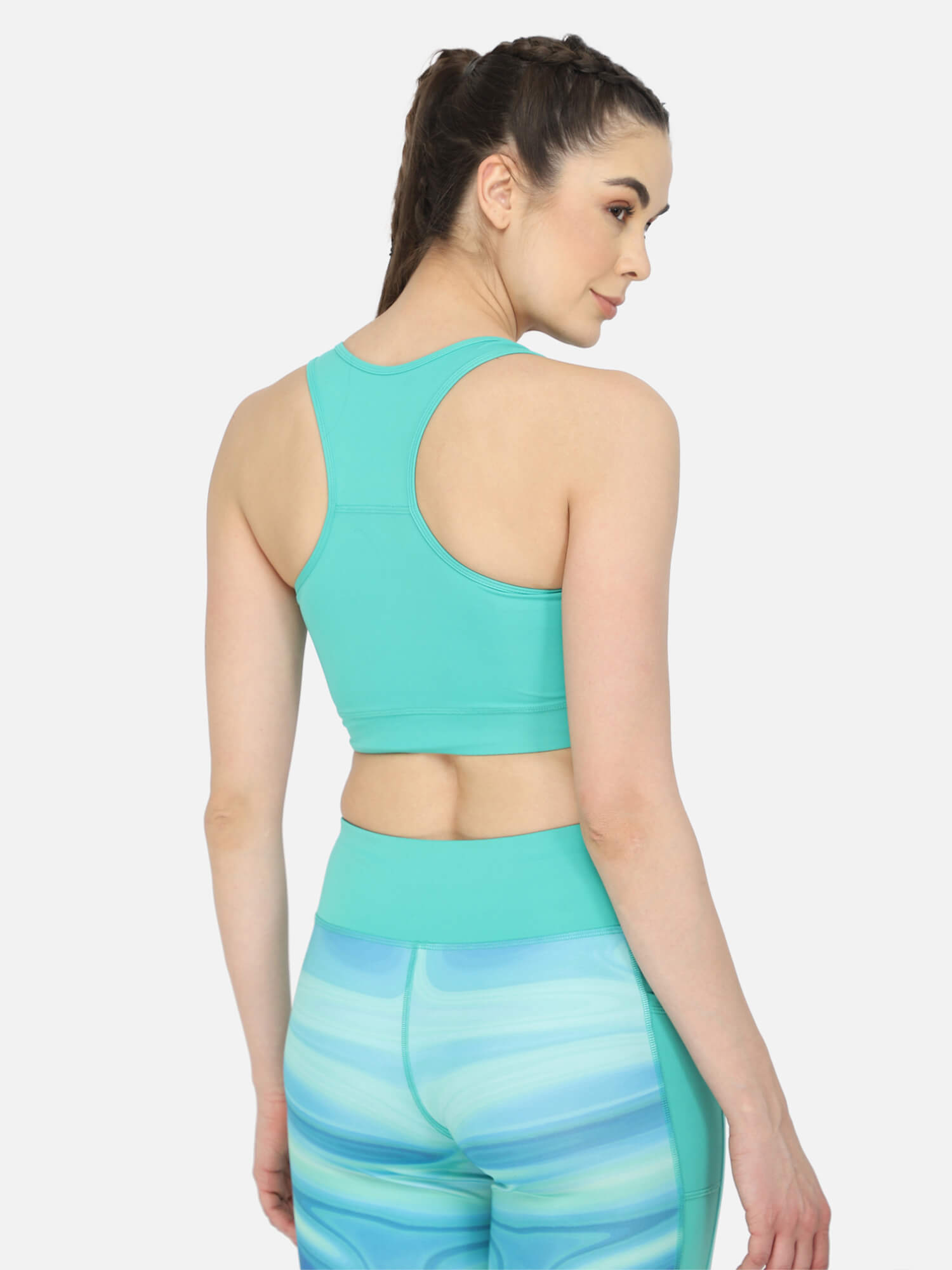 Petra Green Bra for Women