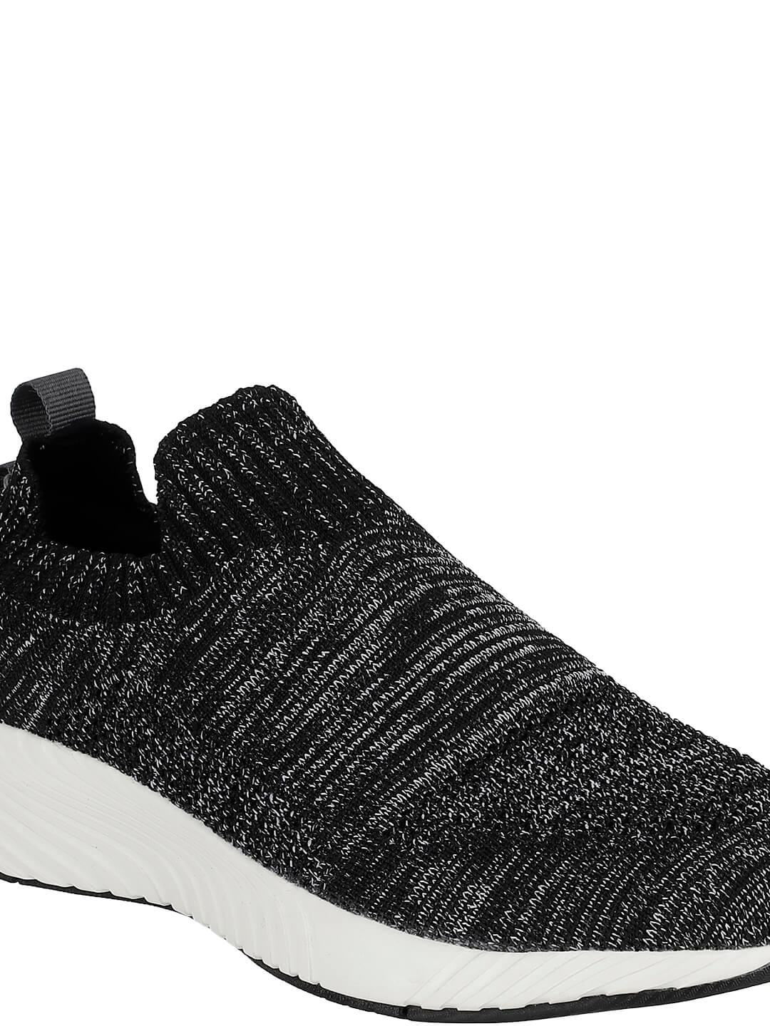 Reese Breaker Seamless Black/White Slip-Ons for Unisex