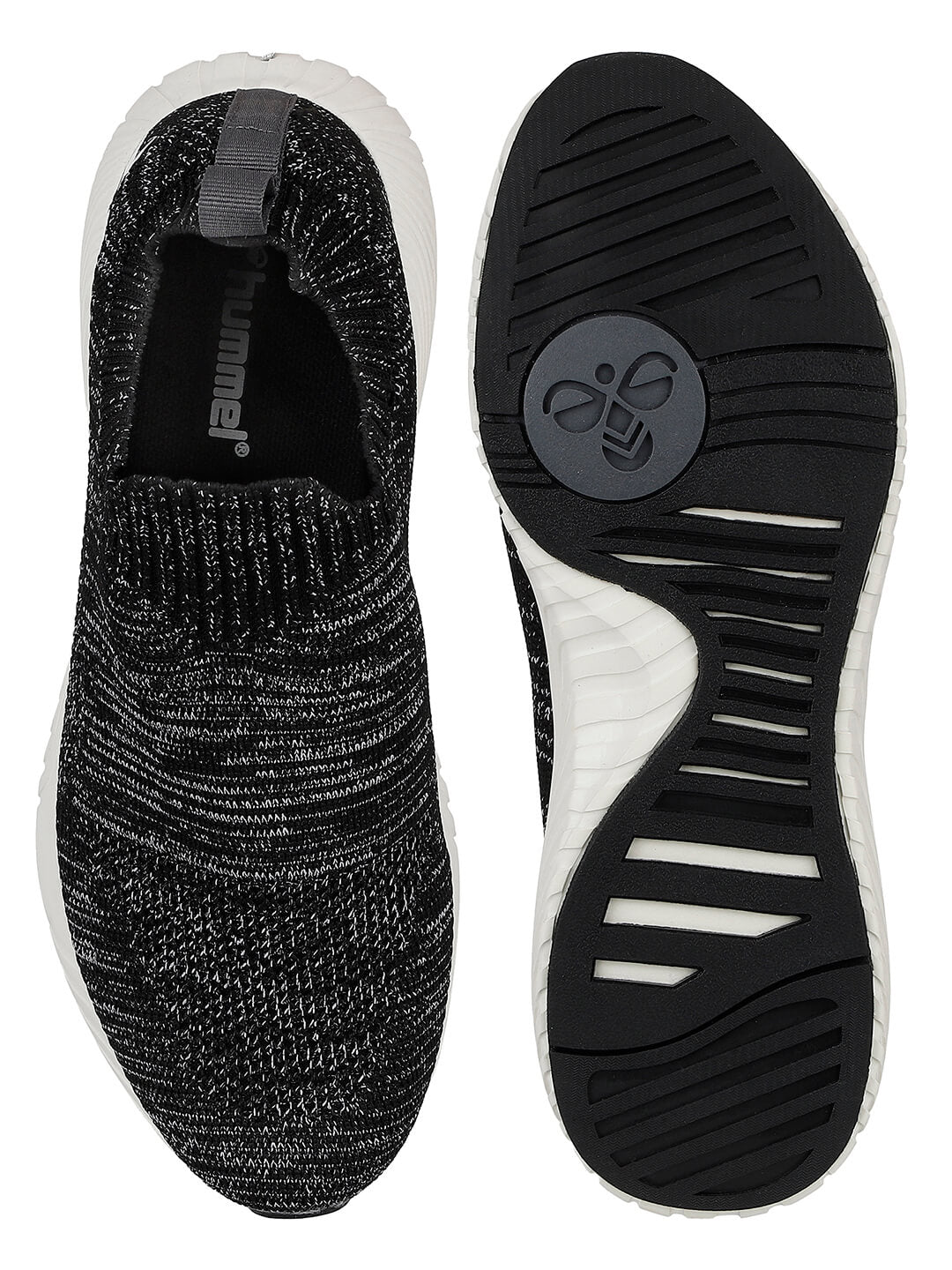 Reese Breaker Seamless Black/White Slip-Ons for Unisex