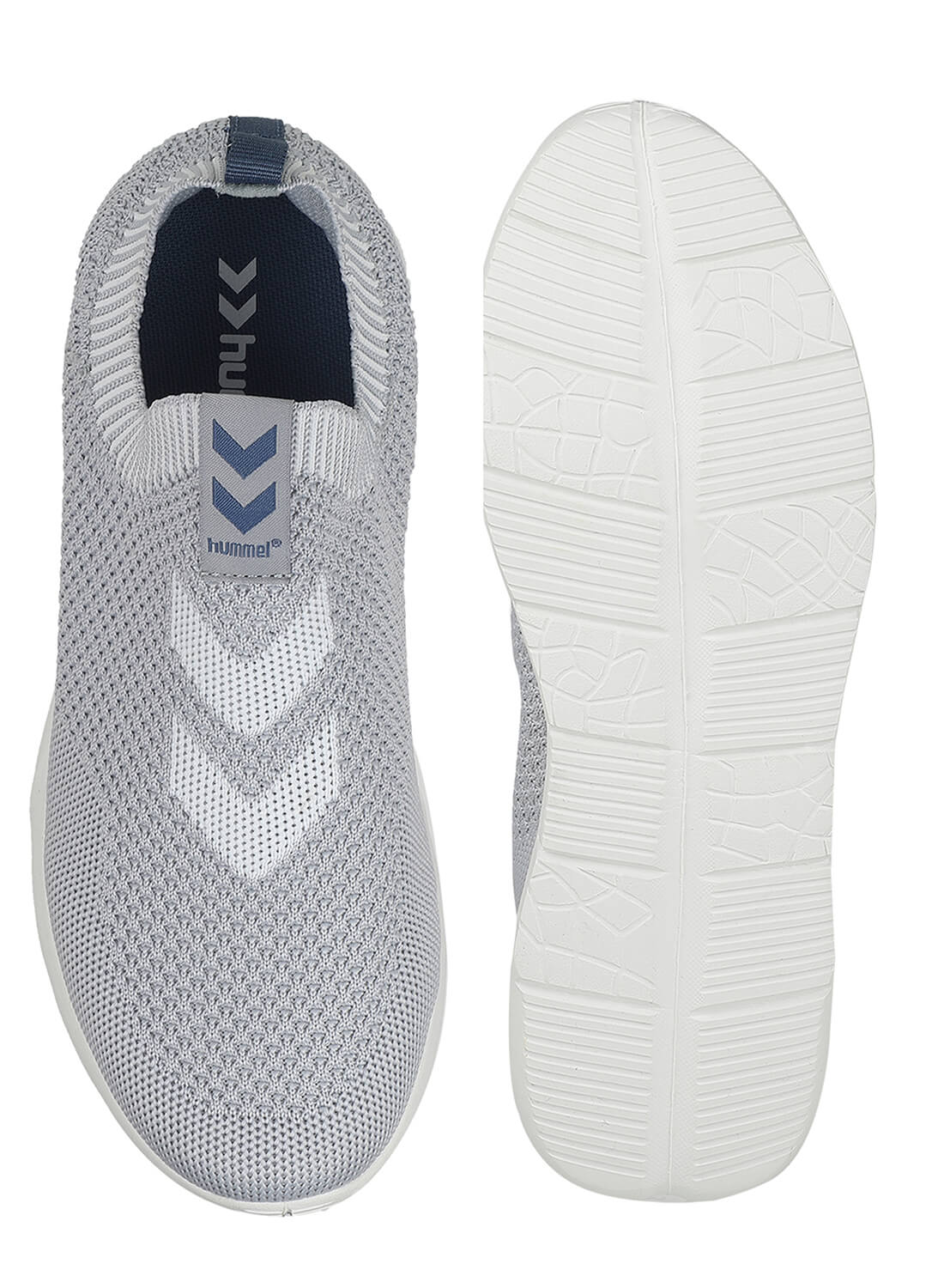 Tatum Seamless Grey Slip-Ons for Women