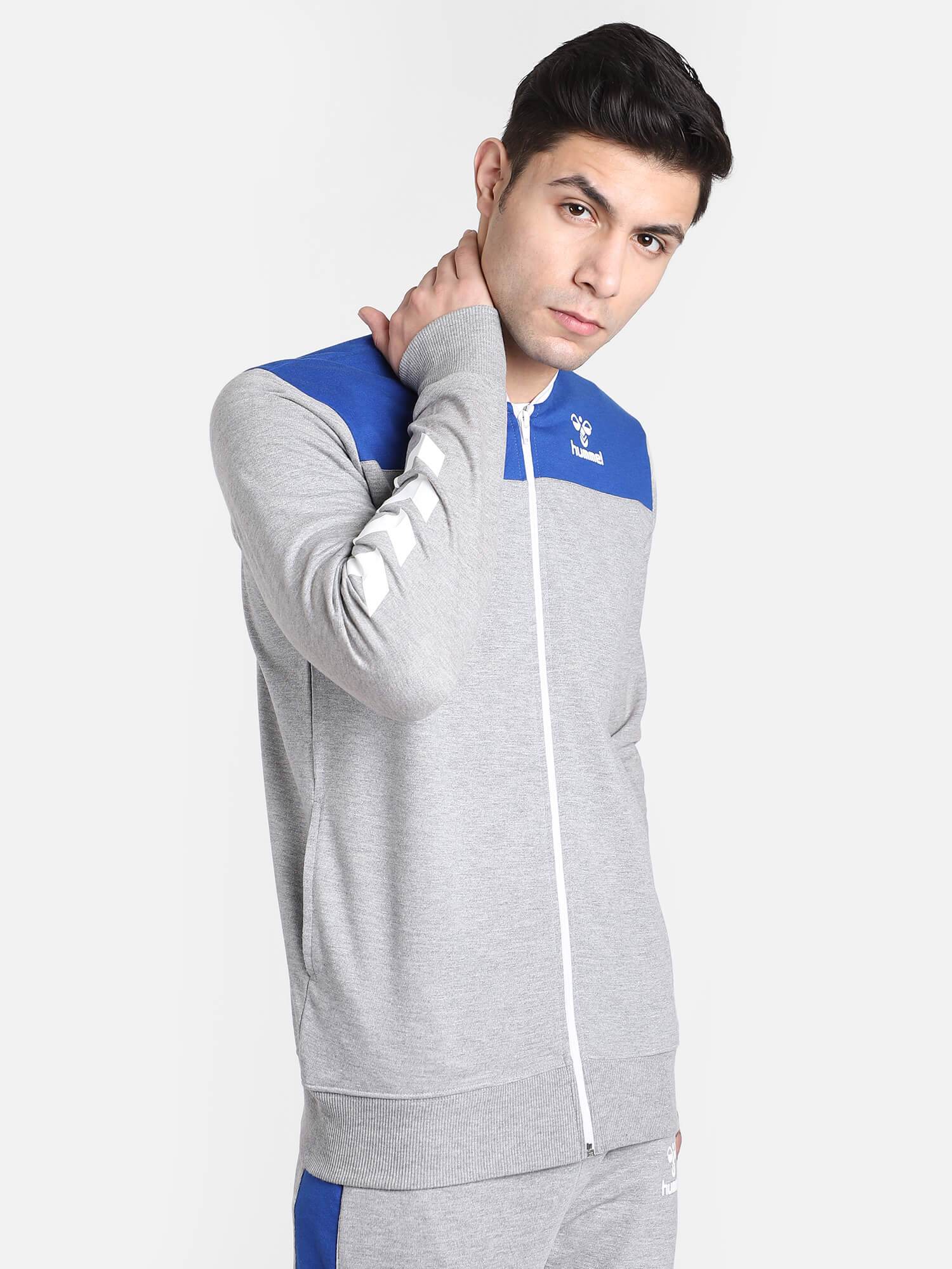 Toppus Cotton Poly Track Jacket - Hummel India