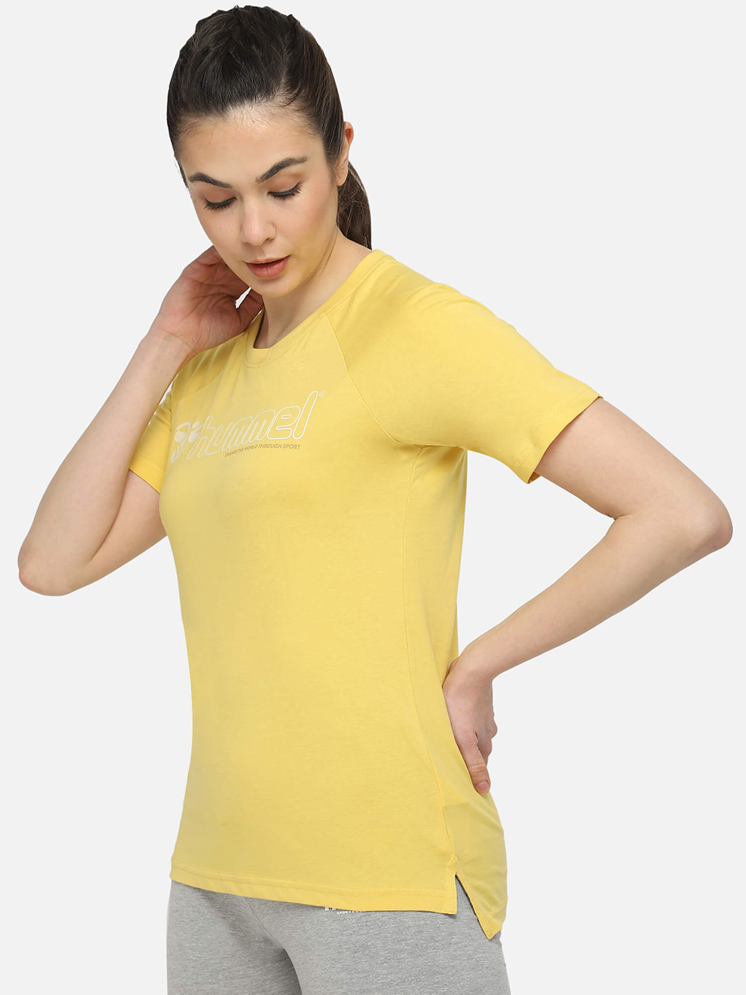 Zenia Yellow T-Shirt for Women