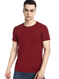 Hummel Cam Men'S T-Shirt Pack Of 2 (Maroon/White)