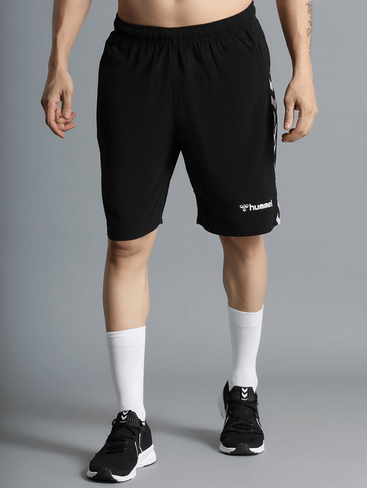 Move Solid Regular fit Polyester Shorts for Men with zipper pockets Comfortable Breathable Fabric Stretchable for Everyday Use Ideal for Yoga Training Gym Running or Performance